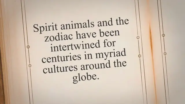 'Video thumbnail for Decode Your Inner Nature: The Zodiac-Spirit Animal Connection'