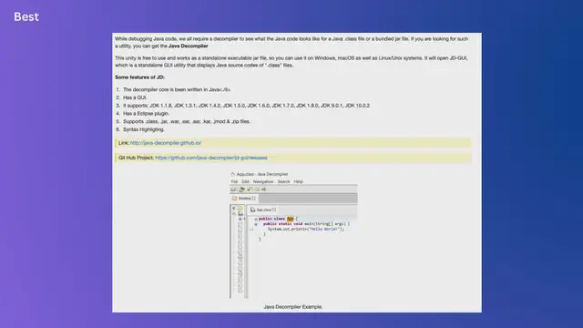 Video thumbnail for Best free Decompiler for Java