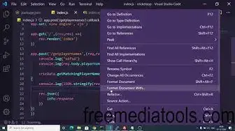 Video thumbnail for Node.js Express Cricket Live Statistics App in Javascript Using ESPN Cricinfo API Project For Noobs