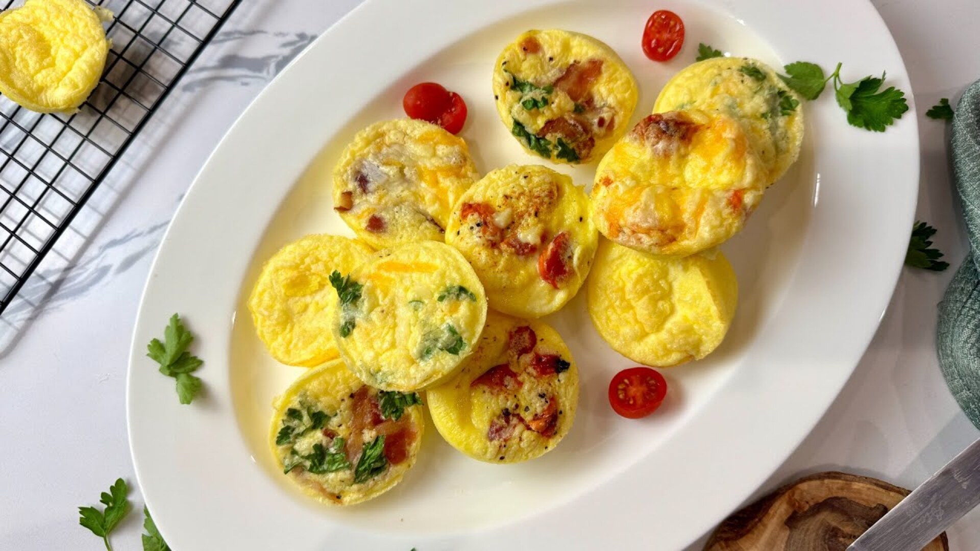 Video thumbnail for This 3-Ingredient Egg Bites Recipe Couldn't Be Simpler