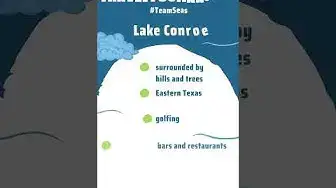 Video thumbnail for Biggest Lakes In Texas - Lake Conroe