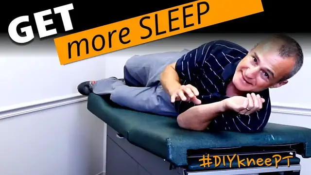 Video thumbnail for Best 3 Sleeping Positions After A Total Knee Replacement #DIYkneePT