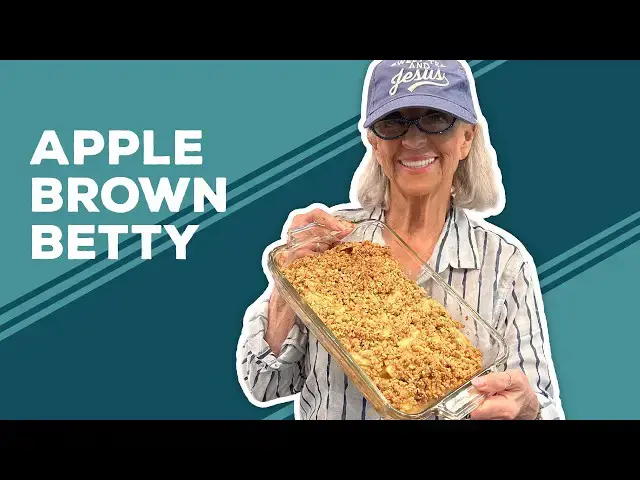 Video thumbnail for Love & Best Dishes: Apple Brown Betty Recipe | Fresh Apple Dessert Ideas | Apple Cobbler Ideas