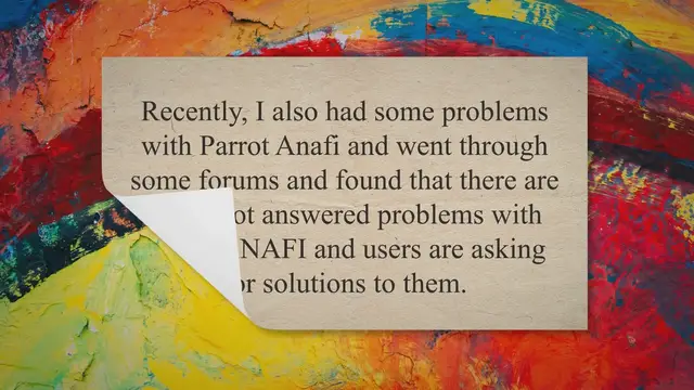 Video thumbnail for (UPDATED) Parrot ANAFI Troubleshooting (Why, How to Fix)