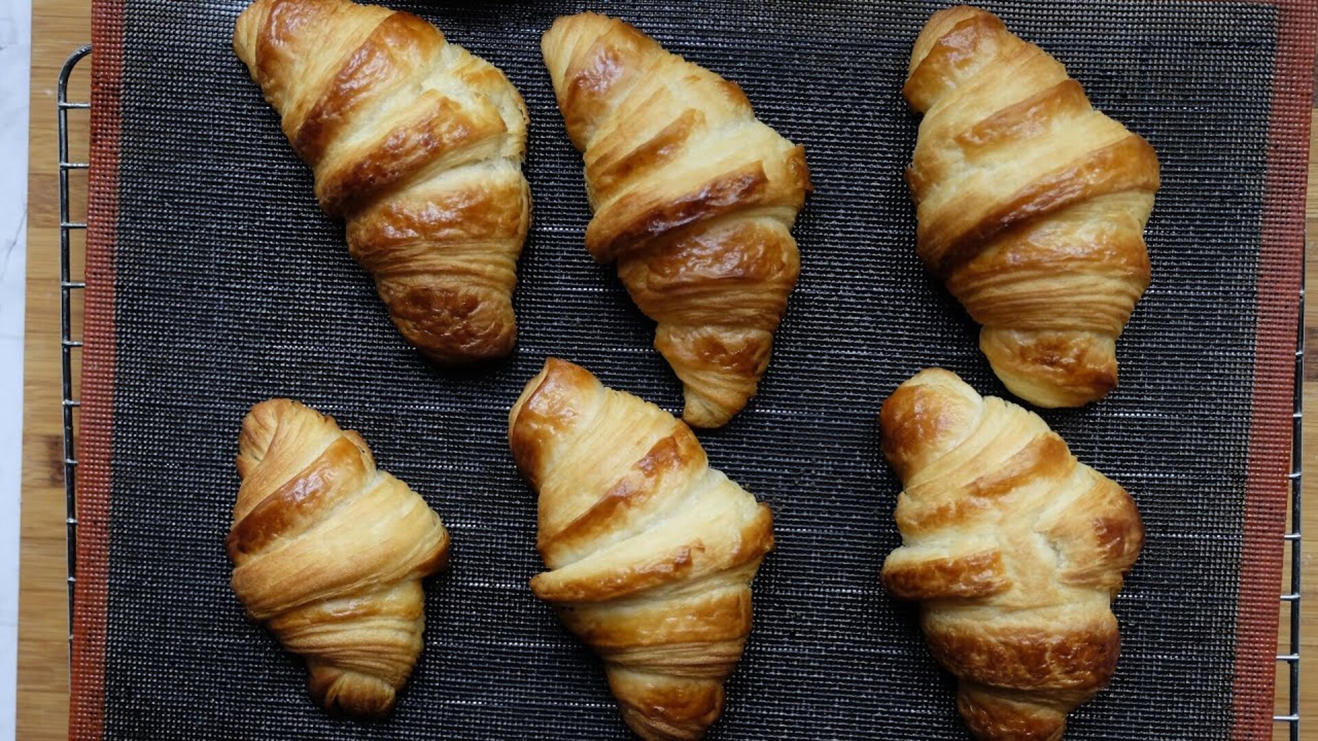 Video thumbnail for Definitive Classic Butter Croissant Recipe