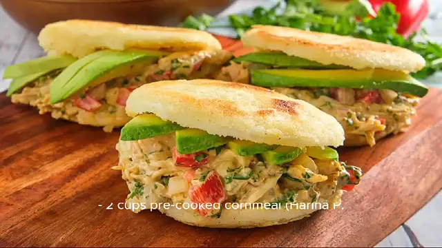 Video thumbnail for arepas recipe