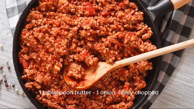 Video thumbnail for Bolognese sauce recipe