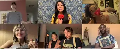 Video thumbnail for The HADESTOWN Family Reunites for A Virtual Performance