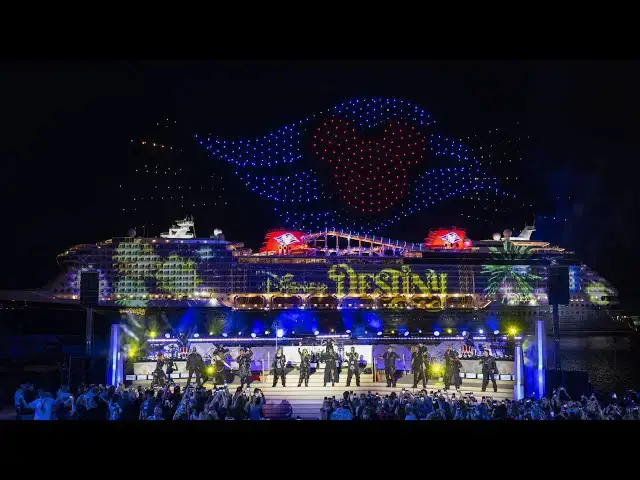 'Video thumbnail for Disney Destiny Christening | Disney Cruise Line'