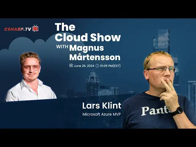 'Video thumbnail for The Cloud Show with Magnus Mårtensson ft. Lars Klint - Ep. 33'
