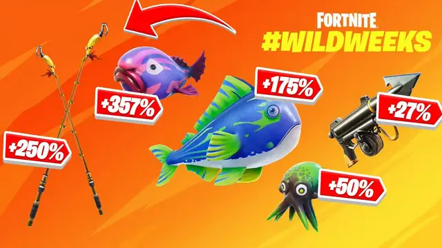 Video thumbnail for Fortnite Wild Week 2 - Catch The Most Fish Now! [Fishing Fiesta]