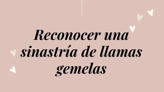 Video thumbnail for Reconocer una sinastría de llamas gemelas