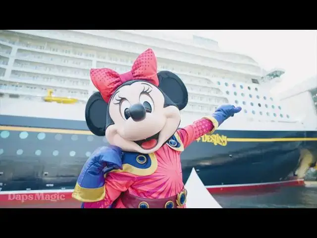 'Video thumbnail for Disney Destiny Float Out | Disney Cruise Line 2025 4K'