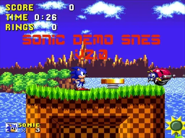 Video thumbnail for Sonic SNES Demo 2.0 | Download Link