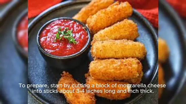 Video thumbnail for Mozzarella Sticks Recipe
