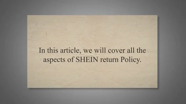 'Video thumbnail for SHEIN Return Without Original Packaging | Full Guide 2023'