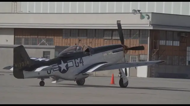 Video thumbnail for Super Bowl LVI Heritage Flyover Aircraft Arrival