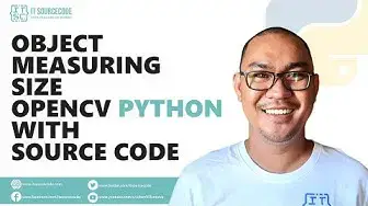 Video thumbnail for Object Measuring Size OpenCV Python with Source Code | Python Projects with Source Code