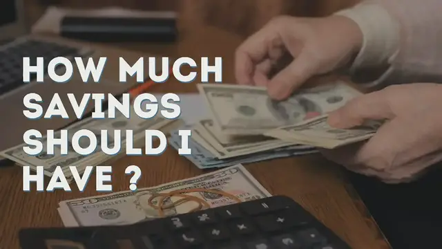 Video thumbnail for How much savings should I have?