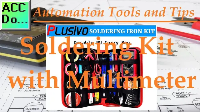 Video thumbnail for Automation Tools - Soldering Kit with Multimeter