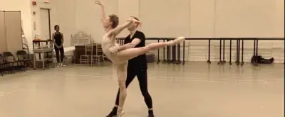 Video thumbnail for Mearns, Harada, James & More Say 'I Do' in Rehearsals for Encores! I MARRIED AN ANGEL