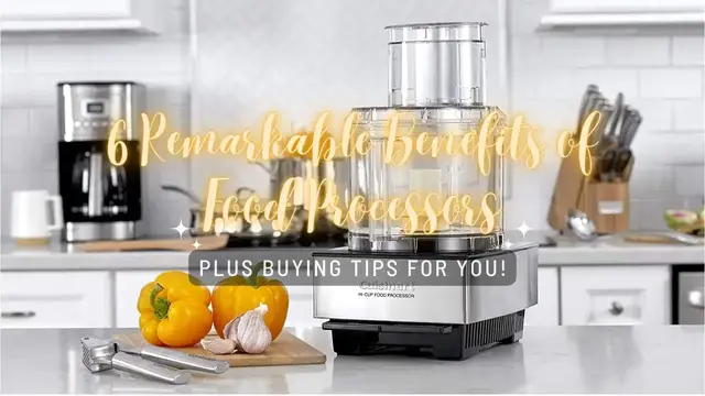 Video thumbnail for 6 Remarkable Benefits of Food Processors, Plus Buying Tips for You!