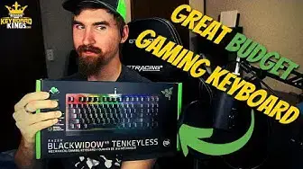 Video thumbnail for Razer Black Widow V3 TKL Review | Great Budget Gaming Keyboard