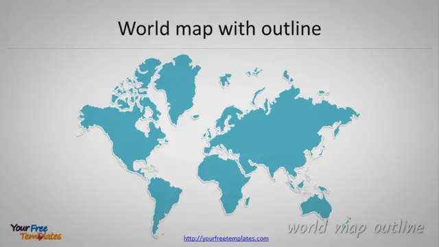 Video thumbnail for World maps Blank Template