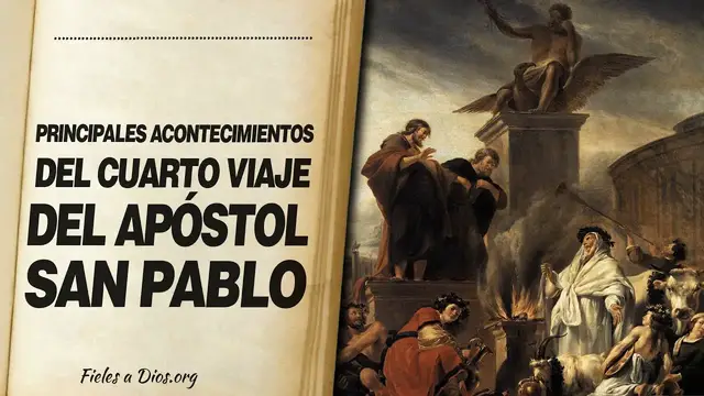 Video thumbnail for 🙏 Principales ACONTECIMIENTOS DEL CUARTO VIAJE de Apóstol San Pablo 📖