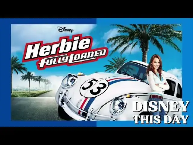 Video thumbnail for Herbie: Fully Loaded | DISNEY THIS DAY | June 24, 2005