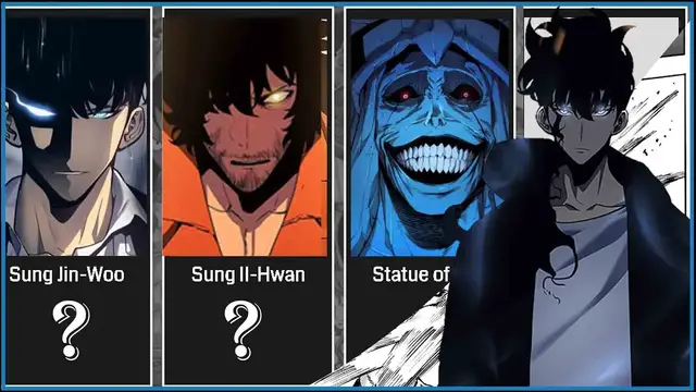 Video thumbnail for Top 50 Strongest Solo Leveling Characters