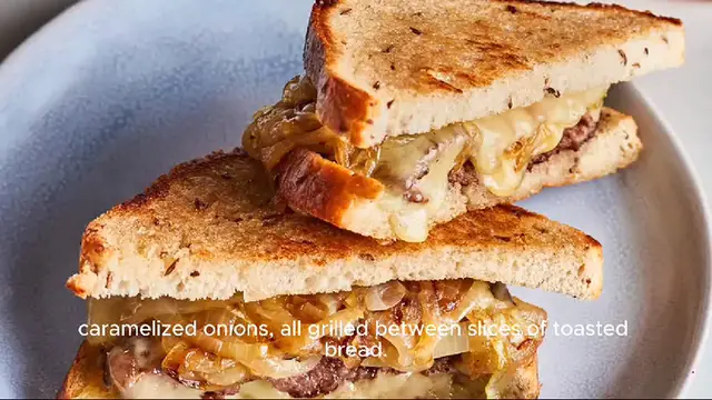 Video thumbnail for patty melt recipe
