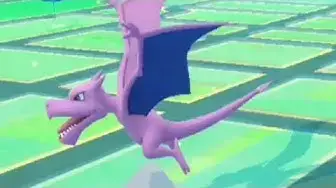 Video thumbnail for ✨ Aerodactyl Shiny Want Some Cuddles When i'm Walking with him ✨#short