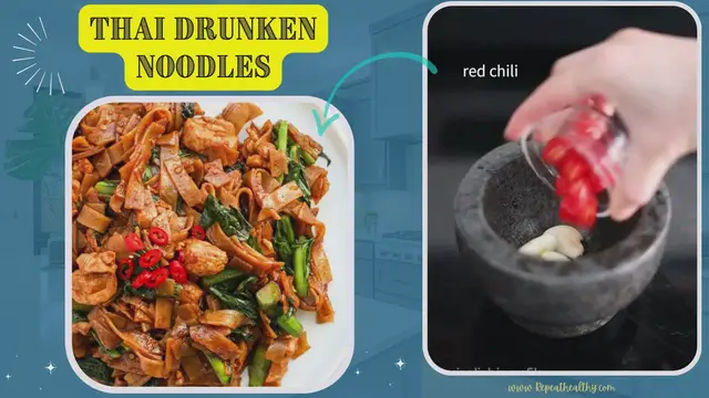 Video thumbnail for Thai Drunken Noodles