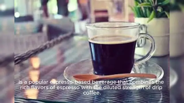 Video thumbnail for Americano Coffee