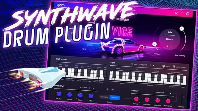 Video thumbnail for Best Synthwave & 80s Drum Plugin (Synthwave Drums In Seconds)
