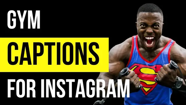 Video thumbnail for Gym Captions and Quotes for Instagram - Best Instagram Captions for Your Gym Selfies