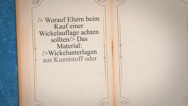 Video thumbnail for Wickelauflage – achte auf diese 3 Entscheidungskriterien