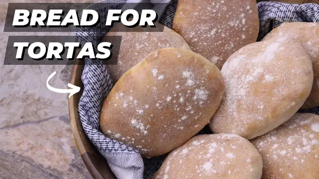 Video thumbnail for How to Make Bread for Tortas - You Won't Believe How EASY It Is!