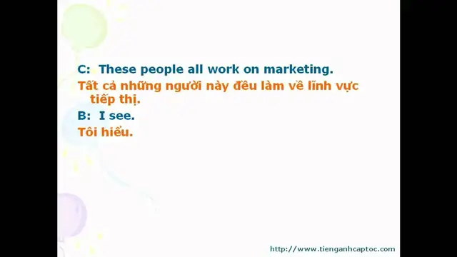Video thumbnail for English For Office Staffs Unit 05 Dialogue 001