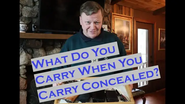 Video thumbnail for What Do I Carry When I Carry Concealed?