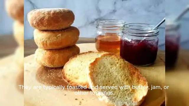 Video thumbnail for English Muffins _round bread  Recipe