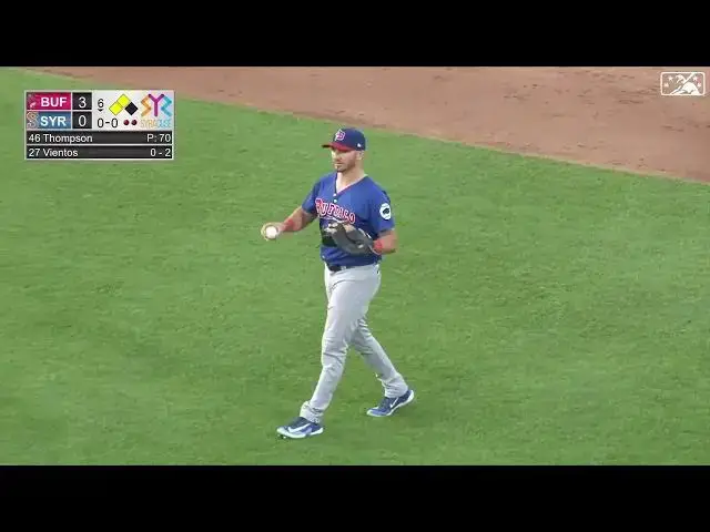'Video thumbnail for Orelvis Martinez's AMAZING Diving Play! | Toronto Blue Jays Prospect | 7/19/2023'