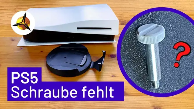 Video thumbnail for PS5 Standfuß: Wo ist die Schraube?