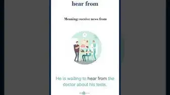 Video thumbnail for Hear from meaning | hear from sentences | Common English Idioms #shorts