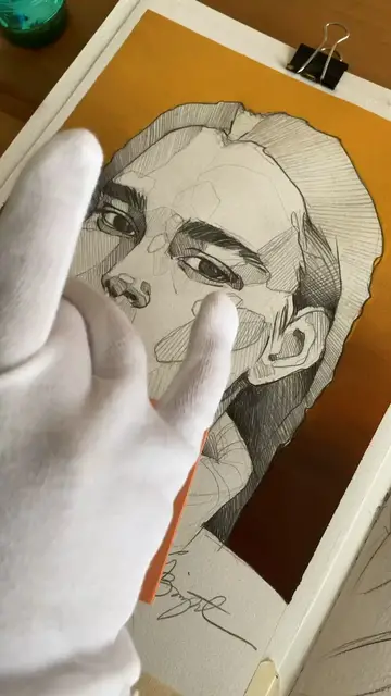 Video thumbnail for Applying gold leaf
