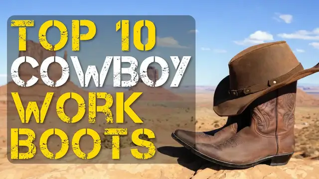 Video thumbnail for Top 10 Best Cowboy Work Boots for Men and Women