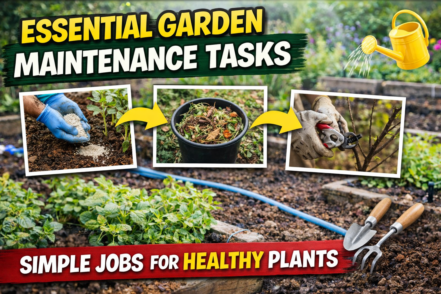 Video thumbnail for Essential Garden Maintenance Tasks | Simple Jobs for Healthy Plants
