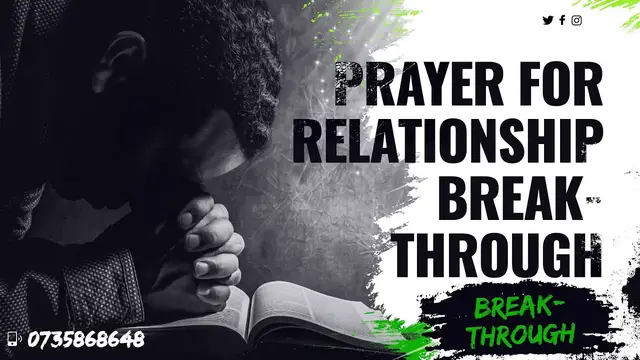 Video thumbnail for Broken Relationships Prayer 2022
