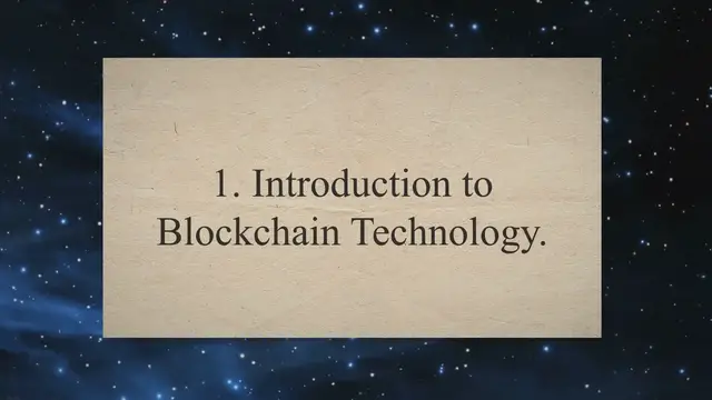 Video thumbnail for Unlocking the Potential of Blockchain Technology: Exploring its Real-World Applications